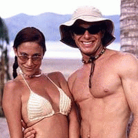 This was probably one of many couples to not make it through the show Temptation Island II. This was probably one of many couples to not make it through the show Temptation Island II.