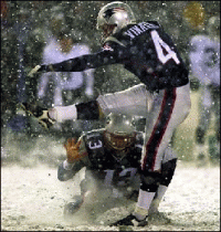 It's real snow and it matters. It's real snow and it matters.