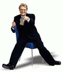 Jerry Springer: Smutty to a T, I watch it every night. Jerry Springer: Smutty to a T, I watch it every night.